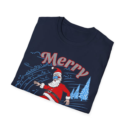 CTR Santa Snow Board T-Shirt