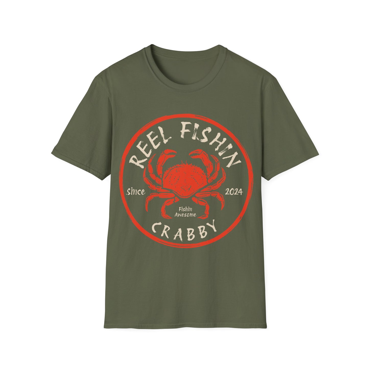 Reel Fishin Crabby T-Shirt