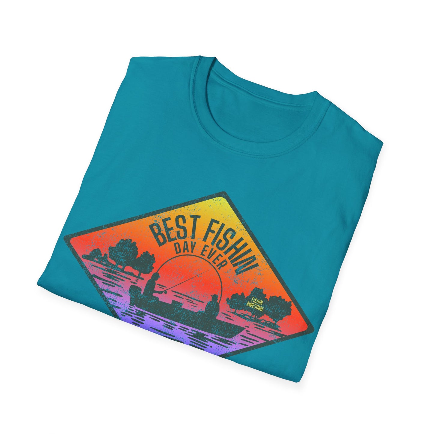 Best Fishin Day Ever Boat T-Shirt