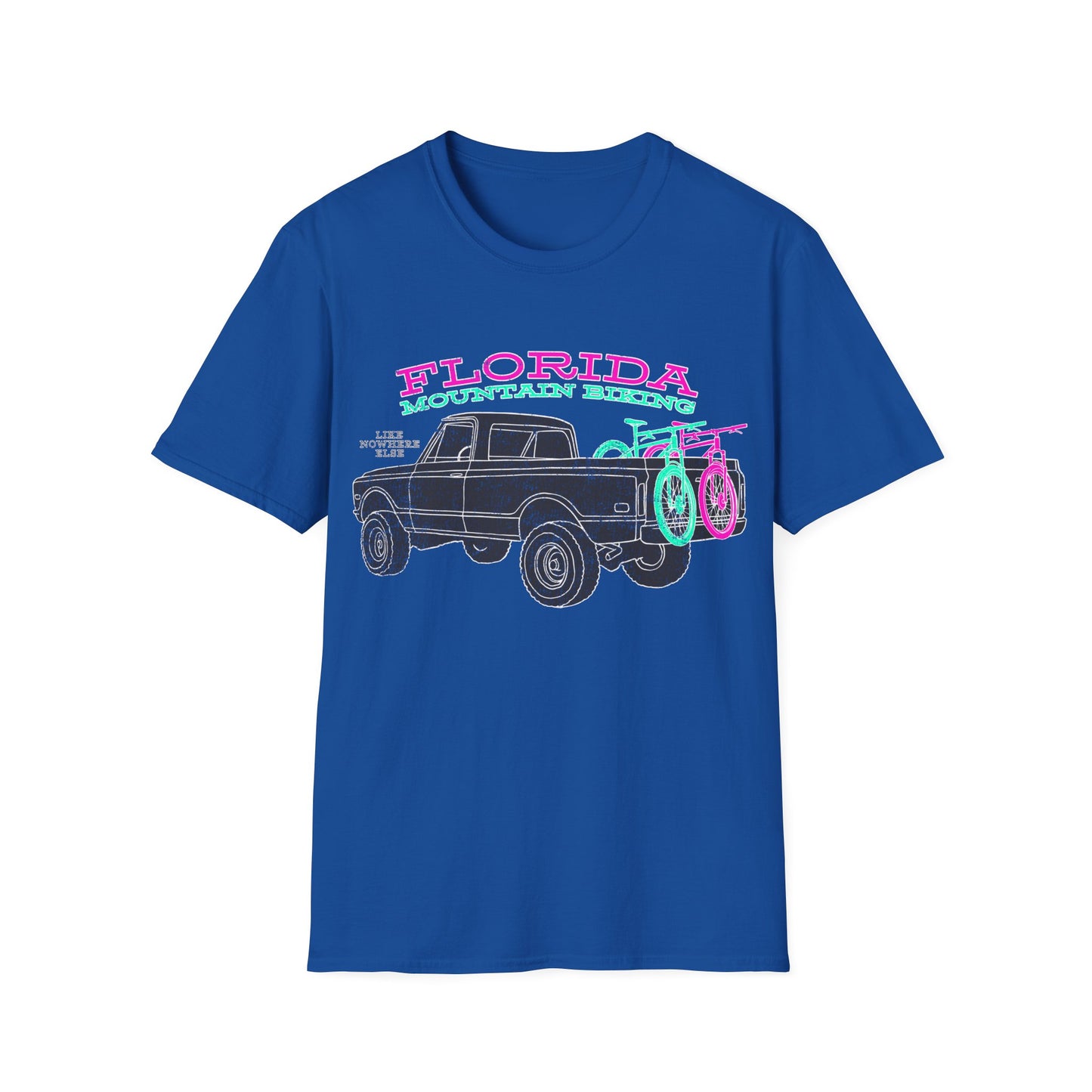Florida Mountain Biking Truck T-Shirt