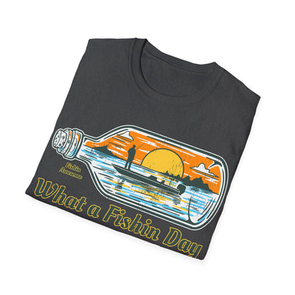 What a Fishin Day Bottle T-Shirt
