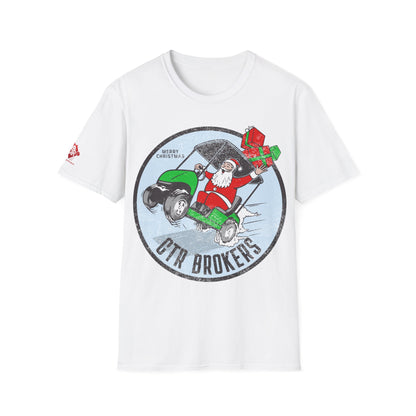 CTR Brokers Santa Golf Cart T-Shirt