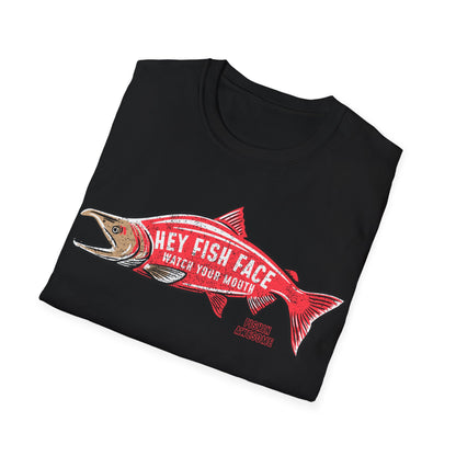 Hey Fish Face Salmon T-Shirt