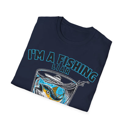 Fishing Liar Glass T-Shirt