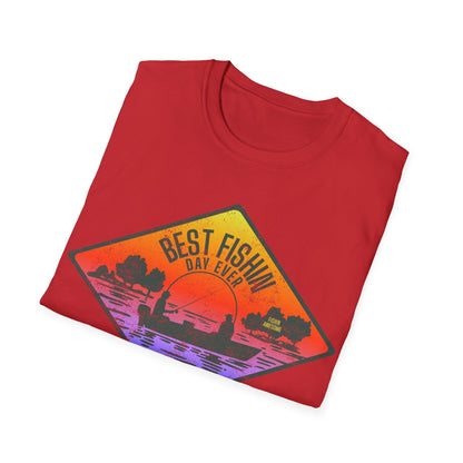 Best Fishin Day Ever Boat T-Shirt