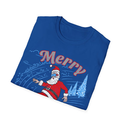CTR Santa Snow Board T-Shirt