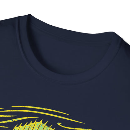 Fish Off Walleye Yellow T-Shirt