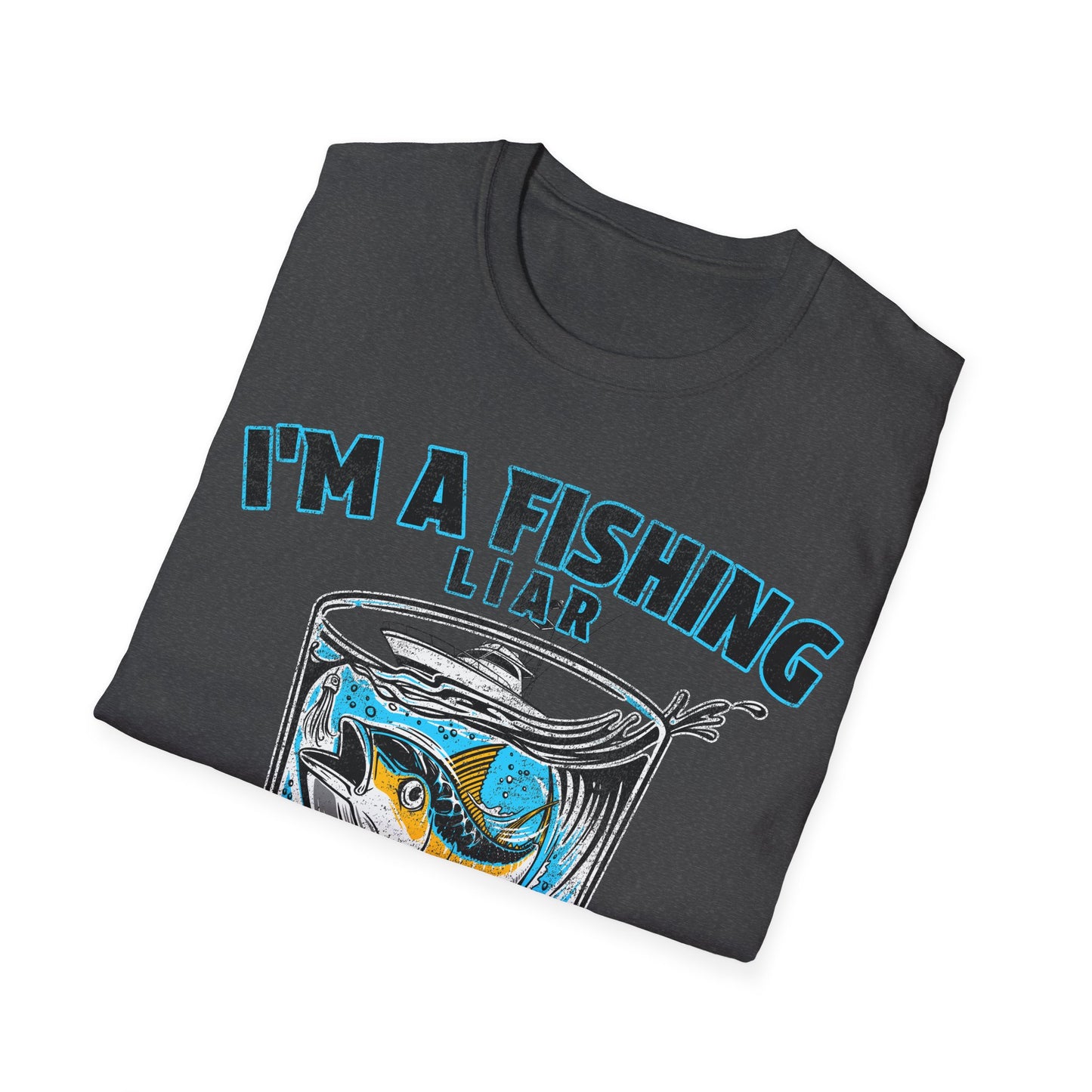 Fishing Liar Glass T-Shirt