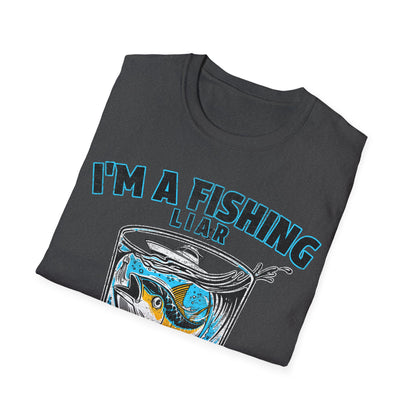 Fishing Liar Glass T-Shirt