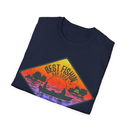 Best Fishin Day Ever Boat T-Shirt