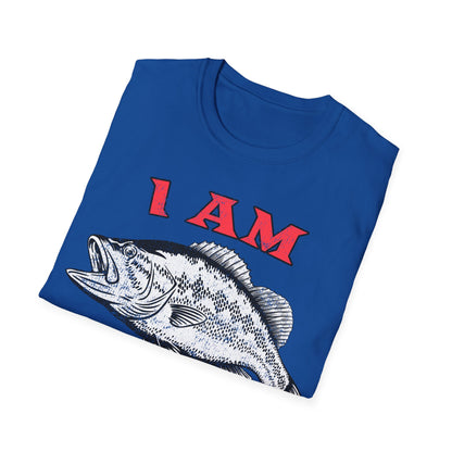 I am Fishin Awesome Largemouth T-Shirt
