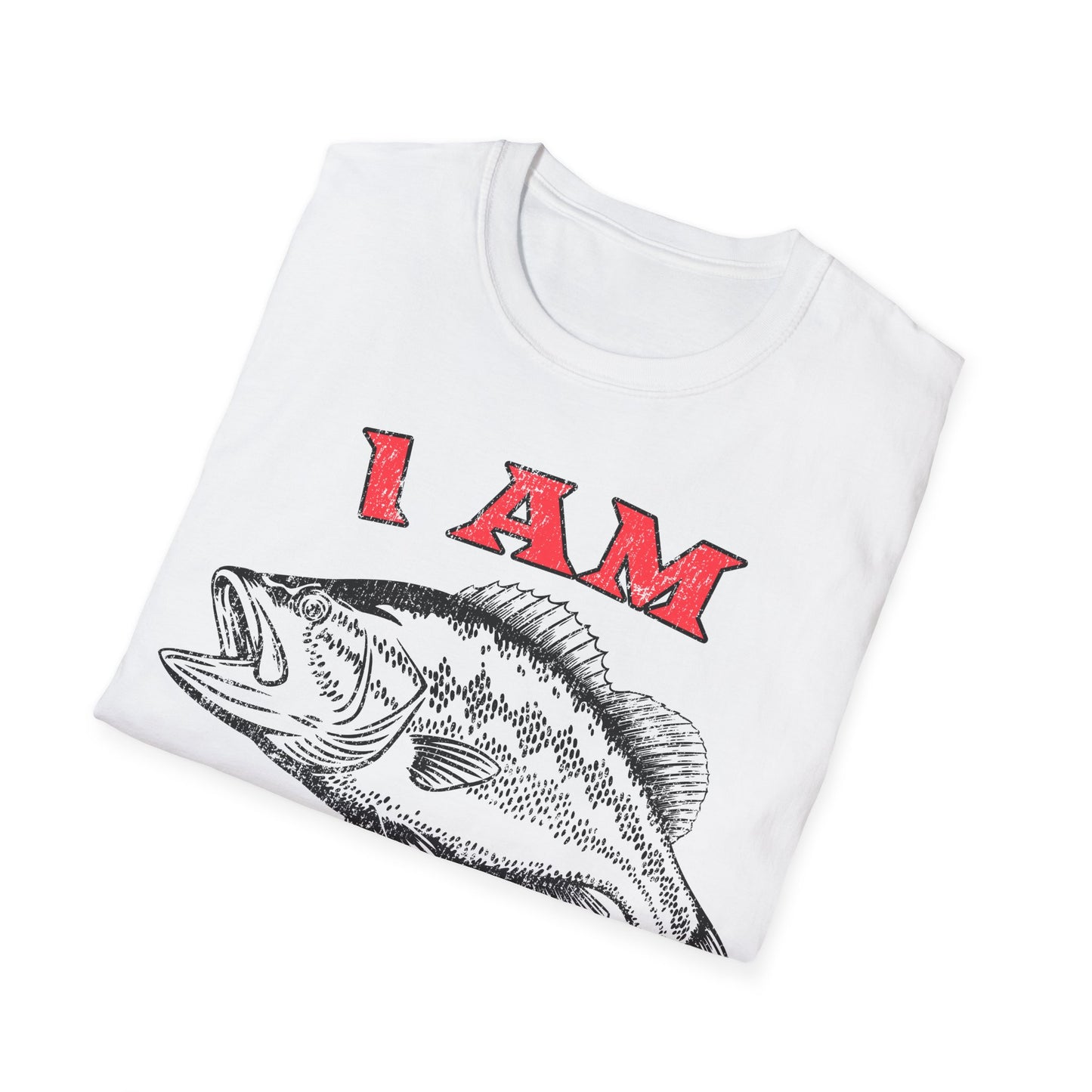 I am Fishin Awesome Largemouth T-Shirt