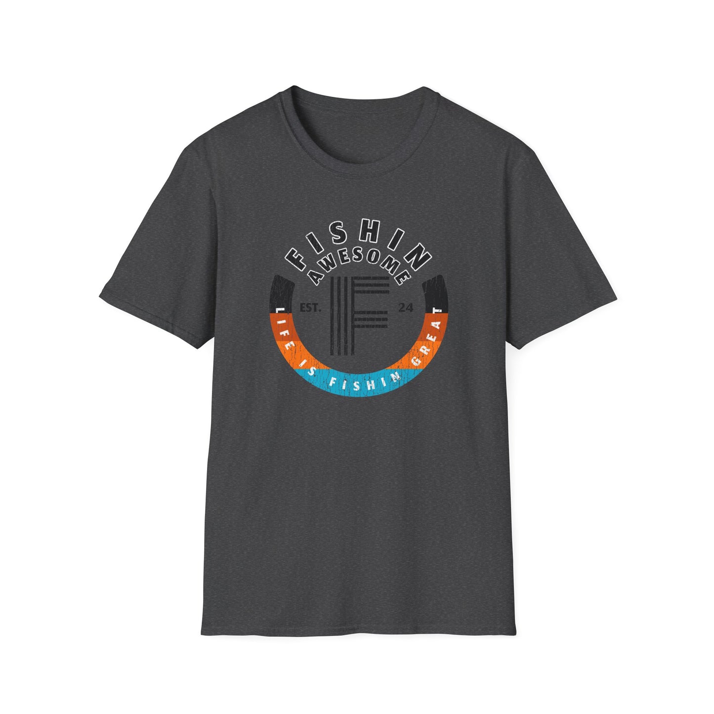 Life Is Fishin Great Circle T-Shirt
